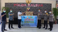 Terima Bantuan 10.000 Telur, Kapolda Kalbar Apresiasi Kepedulian Pengusaha