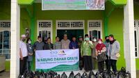 Tanggap Covid-19, Hari Kedua Lazis NU Pontianak Bagikan Nasi Kota di Pontianak Timur