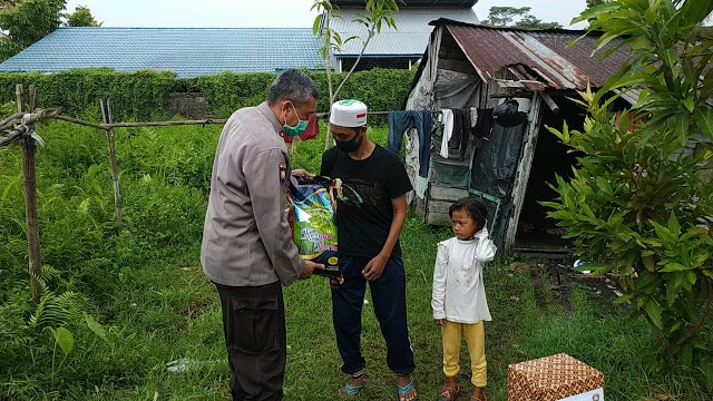 Tinggal di Rumah Digubuk, Warga Kubu Raya Ini Dapat Perhatian Dari Kapolda Kalbar