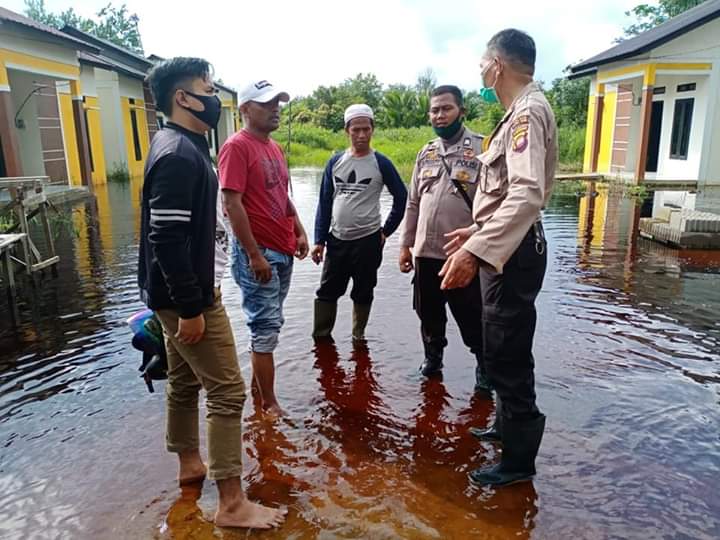 Banjir Selama 2 Hari, Pemuda Desa Sungai Malaya Minta Normalisasi Pengairan