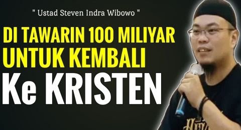 Seorang Mualaf Ditawari Rp 100 M agar Kembali ke Kristen, Warga Net Ragu