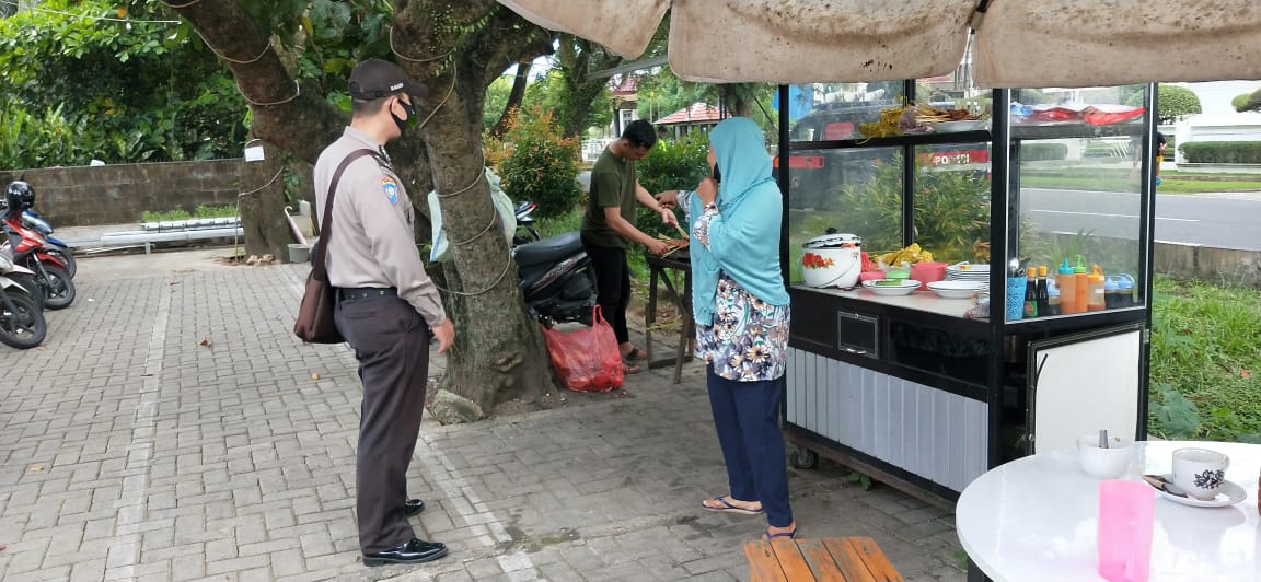 Tangani Covid 19, Polresta Pontianak Kota Operasi Pendisiplinan Protokol Kesehatan