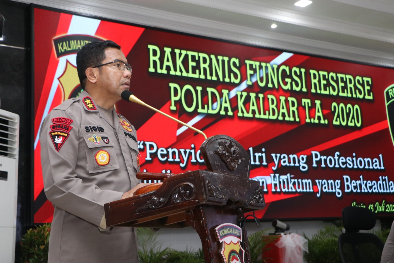 Kapolda Kalimantan Barat Irjen Pol Dr. R. Sigid Tri Hardjanto S.H.,M,Si