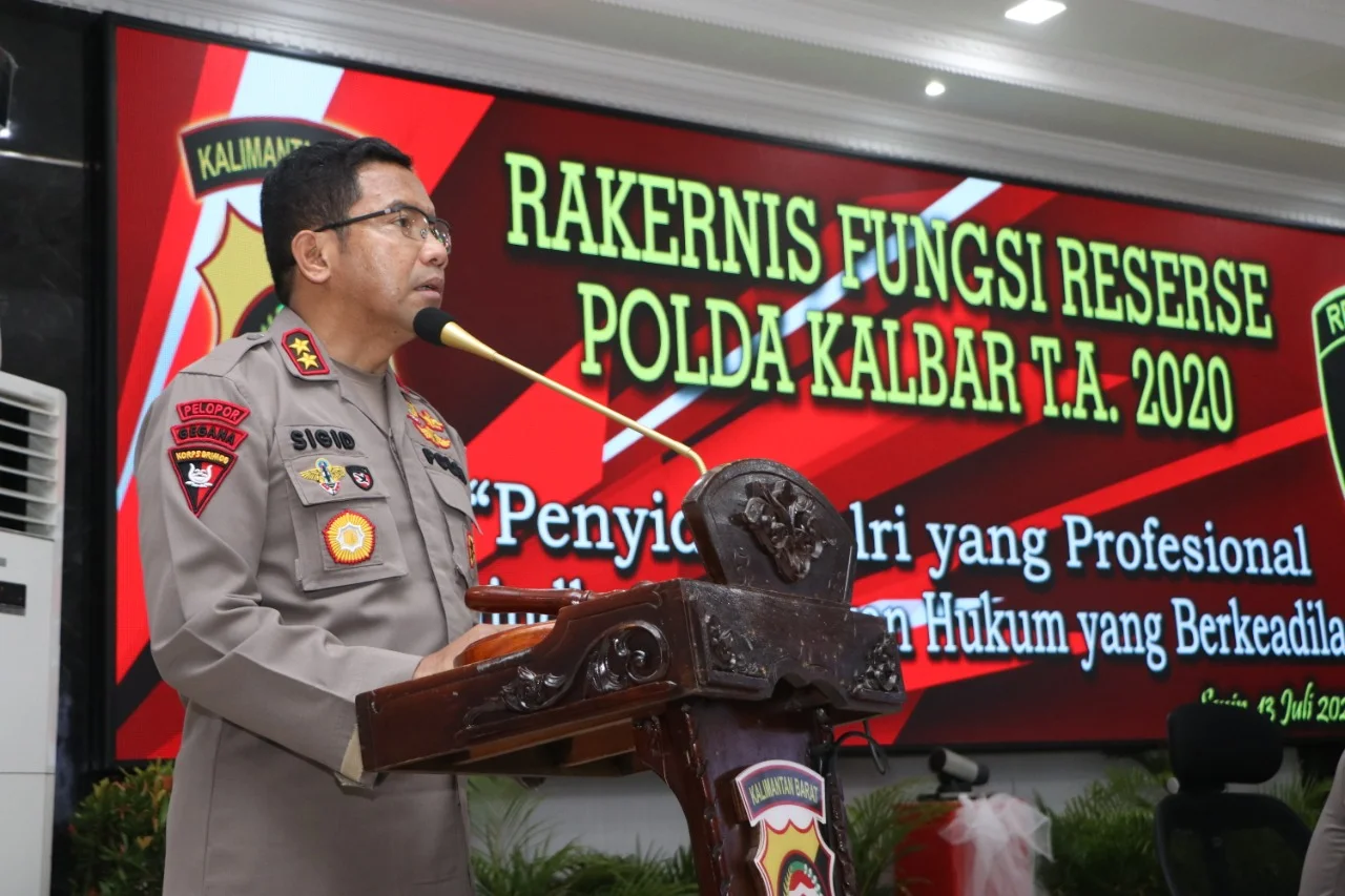 Kapolda Kalimantan Barat Irjen Pol Dr. R. Sigid Tri Hardjanto S.H.,M,Si /IST