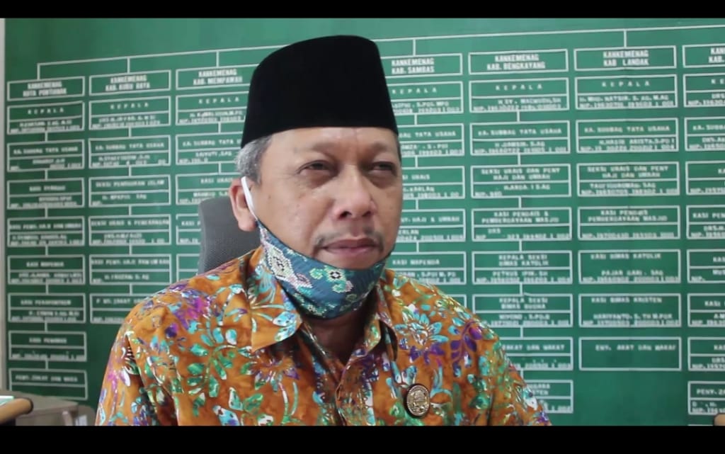 Kepala Kantor Wilayah (Kanwil) Kementerian Agama Provinsi Kalbar, Ridwansyah