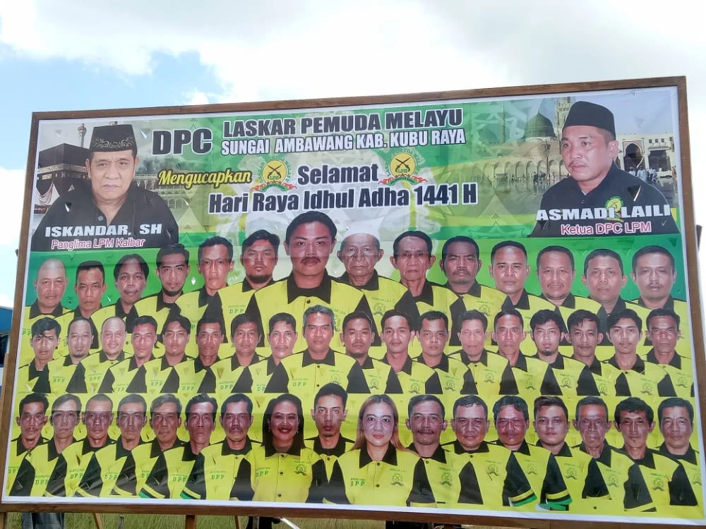 DPC LPM Kecamatan Sungai Ambawang Ucapkan Selamat Hari Raya Idul Adha 1441 H