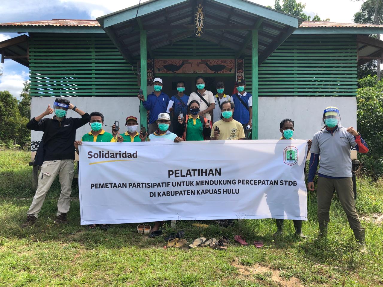 Solidaridad Gelar Pelatihan Pemetaan Partisipatif untuk Percepatan STDB di Kapuas Hulu