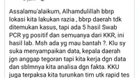 5 Warga Kubu Raya Positif Covid 19, Midji Singgung Pemerintah Daerah