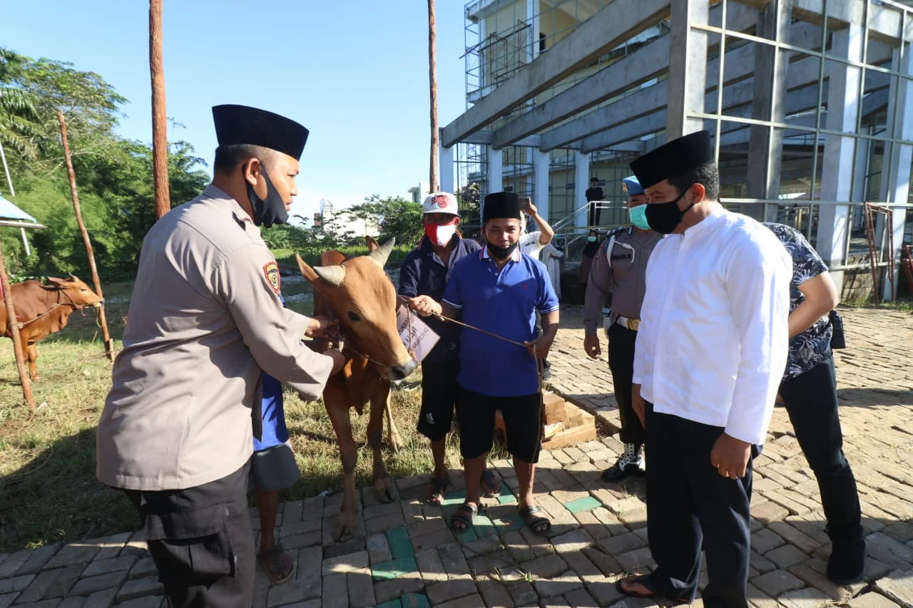 Idul Adha 1441 Hijriyah, Polda Kalbar Sembelih 67 Hewan Kurban/ISTIMEWA