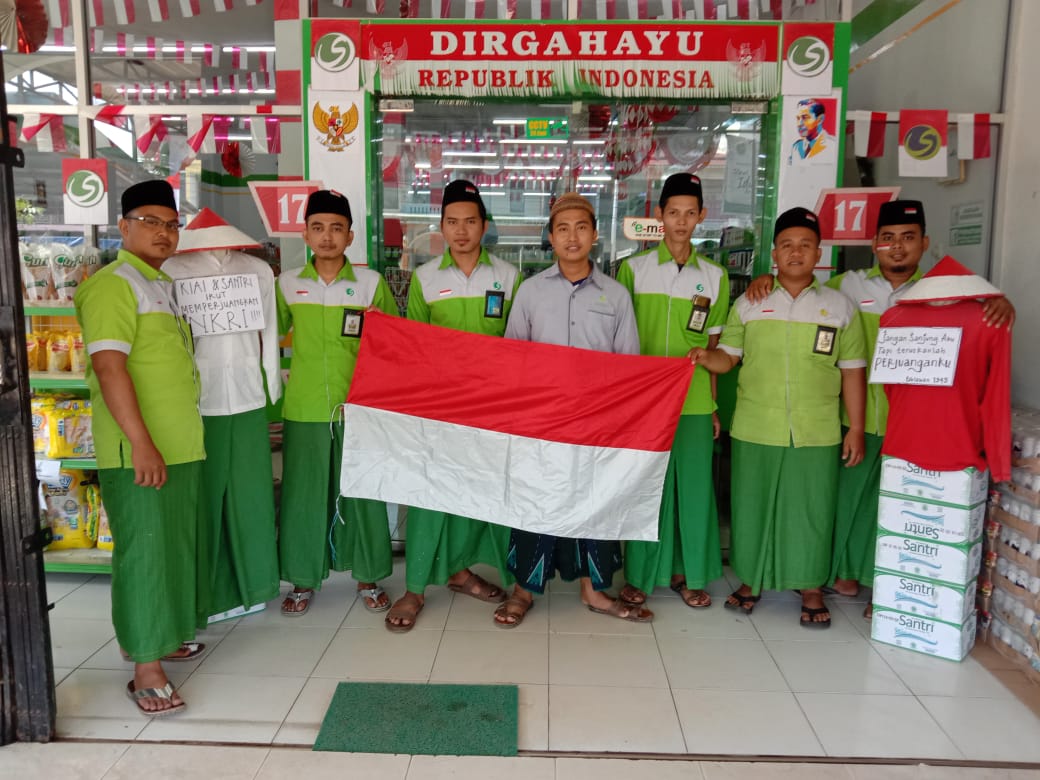 Toko Basmalah Sungai Pinyuh ikut Meriahkan HUT Republik Indonesia Ke 75.