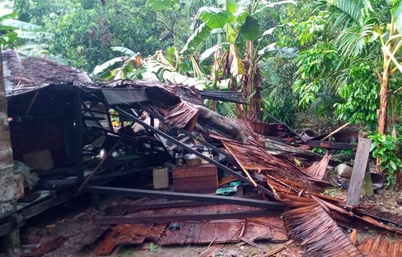 Berikut Data Korban Angin Puting Beliung di Parit Akop Desa Permata Jaya Kubu Raya