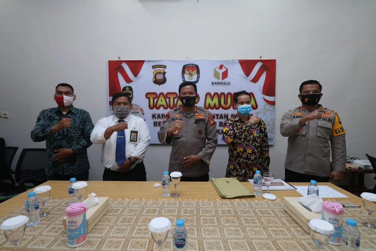 Rakor Bersama KPU dan Bawaslu Sekadau, Kapolda Tanyakan 2 Hal Ini