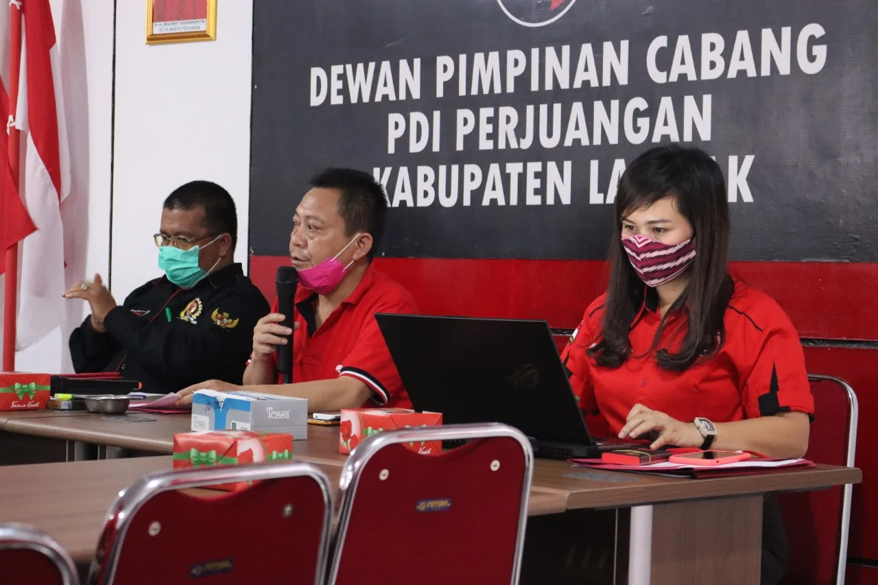 DPC PDI Perjuangan Landak Hampir Rampungkan Konsolidasi Organisasi