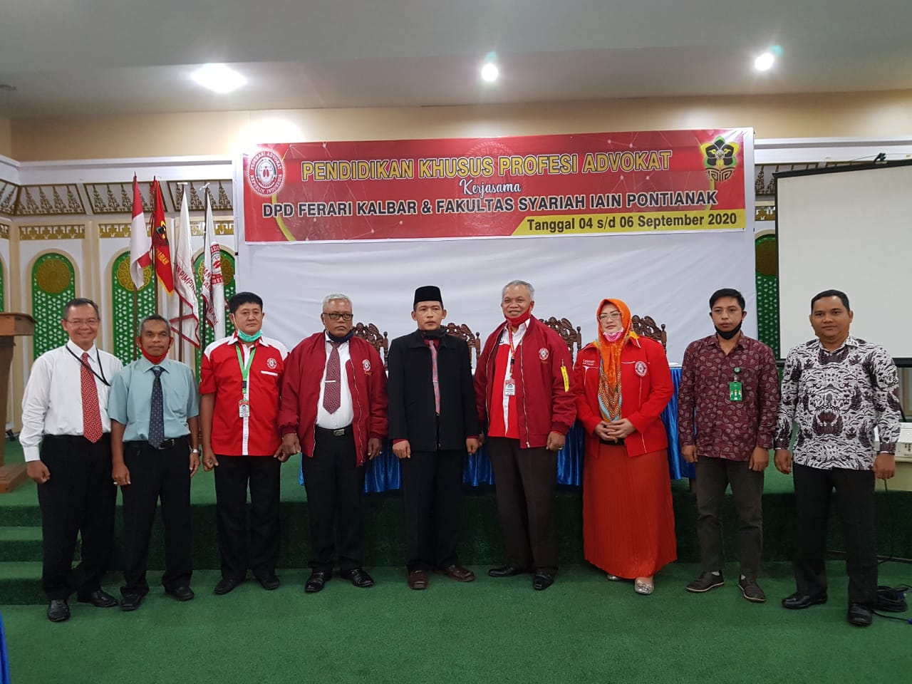 Kerjasama dengan Fakultas Syariah IAIN Pontianak, Ferari Kalbar adakan Pendidikan Khusus Profesi Advokat