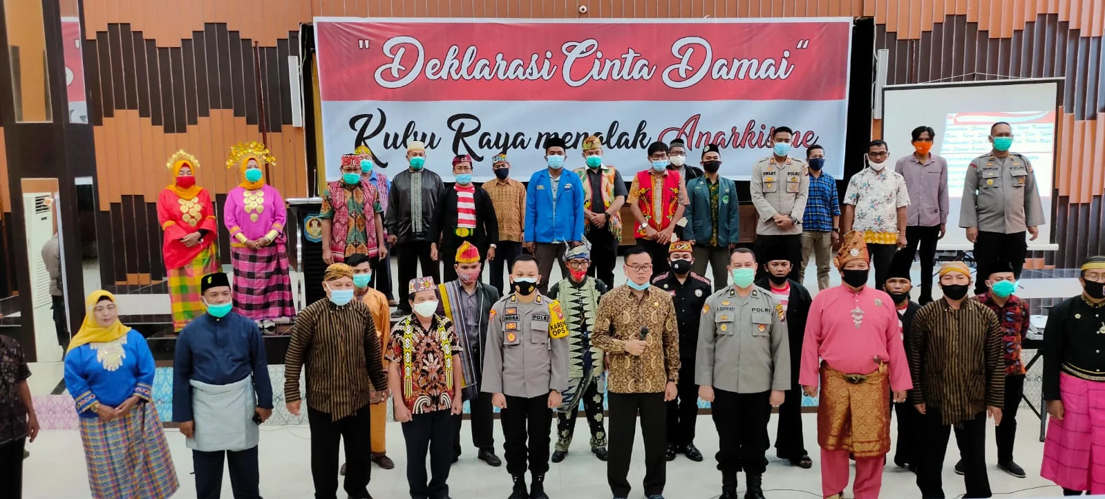 Kubu Raya Deklarasikan Cinta Damai dan Menolak Anarkisme