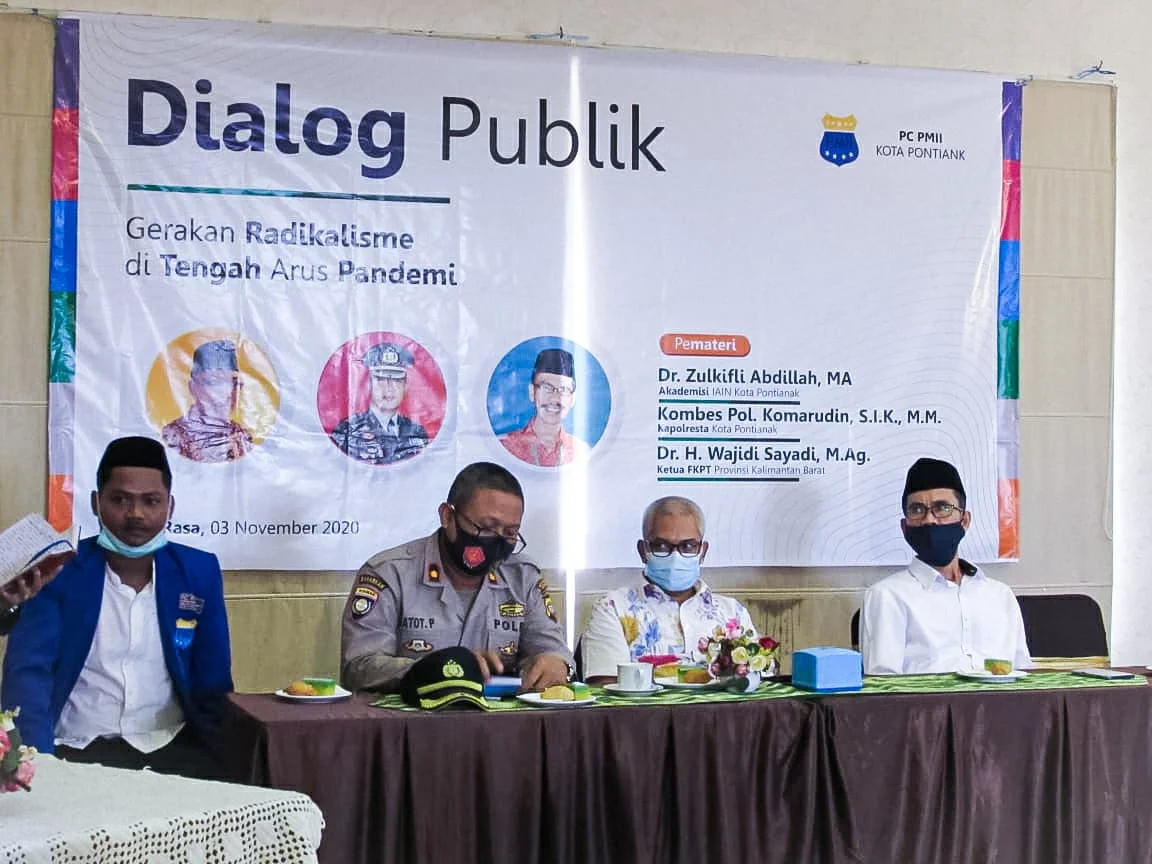 Gelar Dialog, PMII Beri Pemahaman Bahaya Bahaya Radikalisme