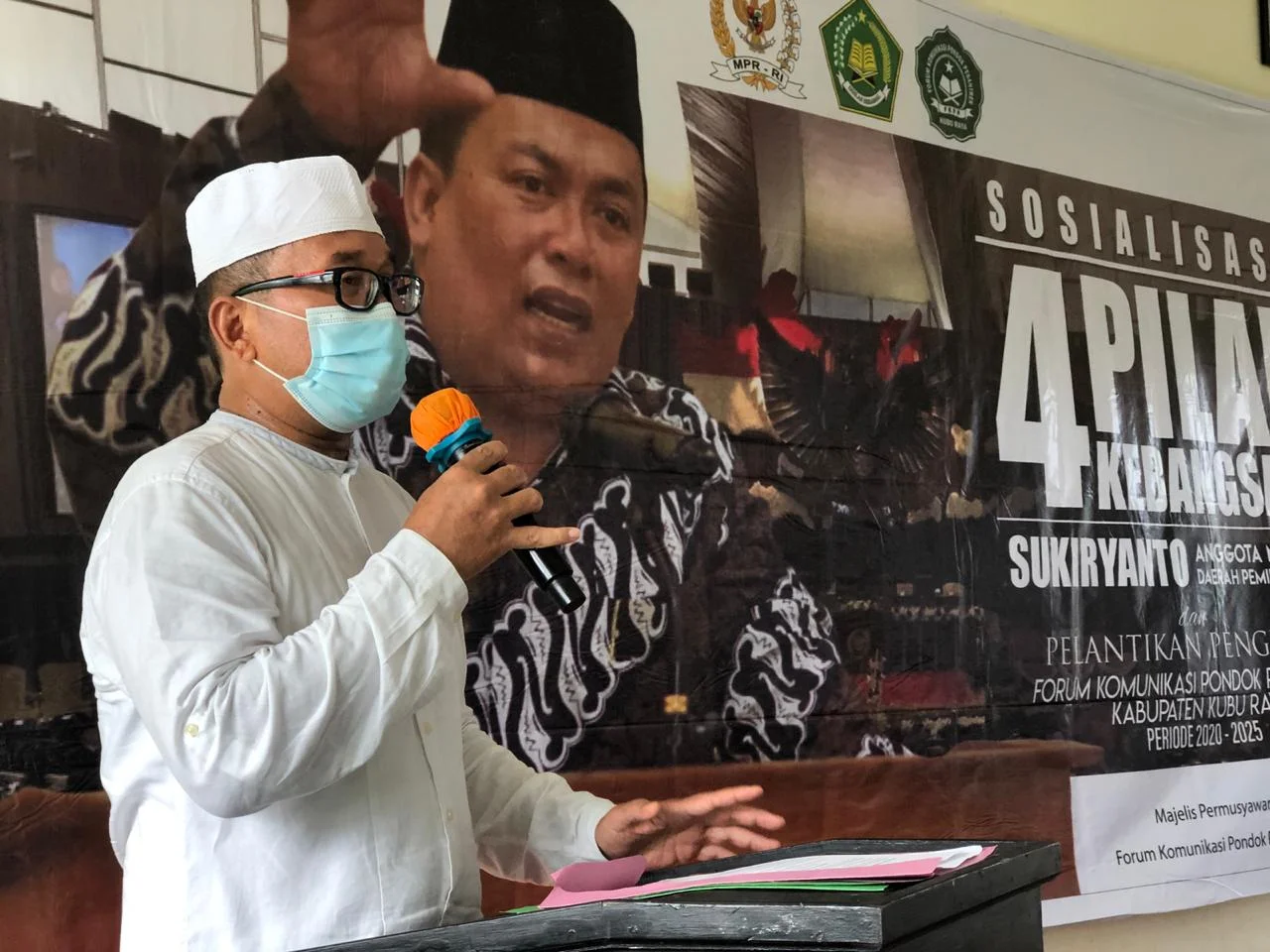 Hadiri Pelantikan FKPP, Sujiwo Sebut Problem Ponpes bisa disampaikan ke Pemangku Kepentingan