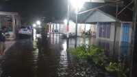 Rumah Warga Kelurahan Siantan Tengah Tergenang Banjir
