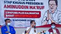 Kunjungi Kalbar, Stafsus Presiden Aminuddin Ma’ruf Ngobrol Bareng Cipayung Plus