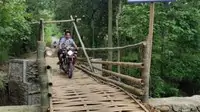 Tidak Masuk Akal, Jembatan Bambu Senilai Rp 200 Juta, Ini Penjelasan Pemkab Ponorogo