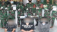 Kedapatan Bawa 4 Kg Sabu Dari Malaysia, 3 Warga Pontianak ditangkap