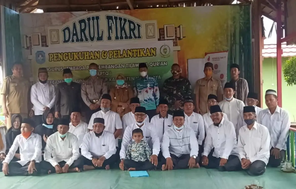 Jumat 24 Desember 2020, Pelantikan Pengurus Lembaga Pengembangan Tilawatil Quran (LPTQ) Kecamatan Sungai Kakap periode 2020-2026.