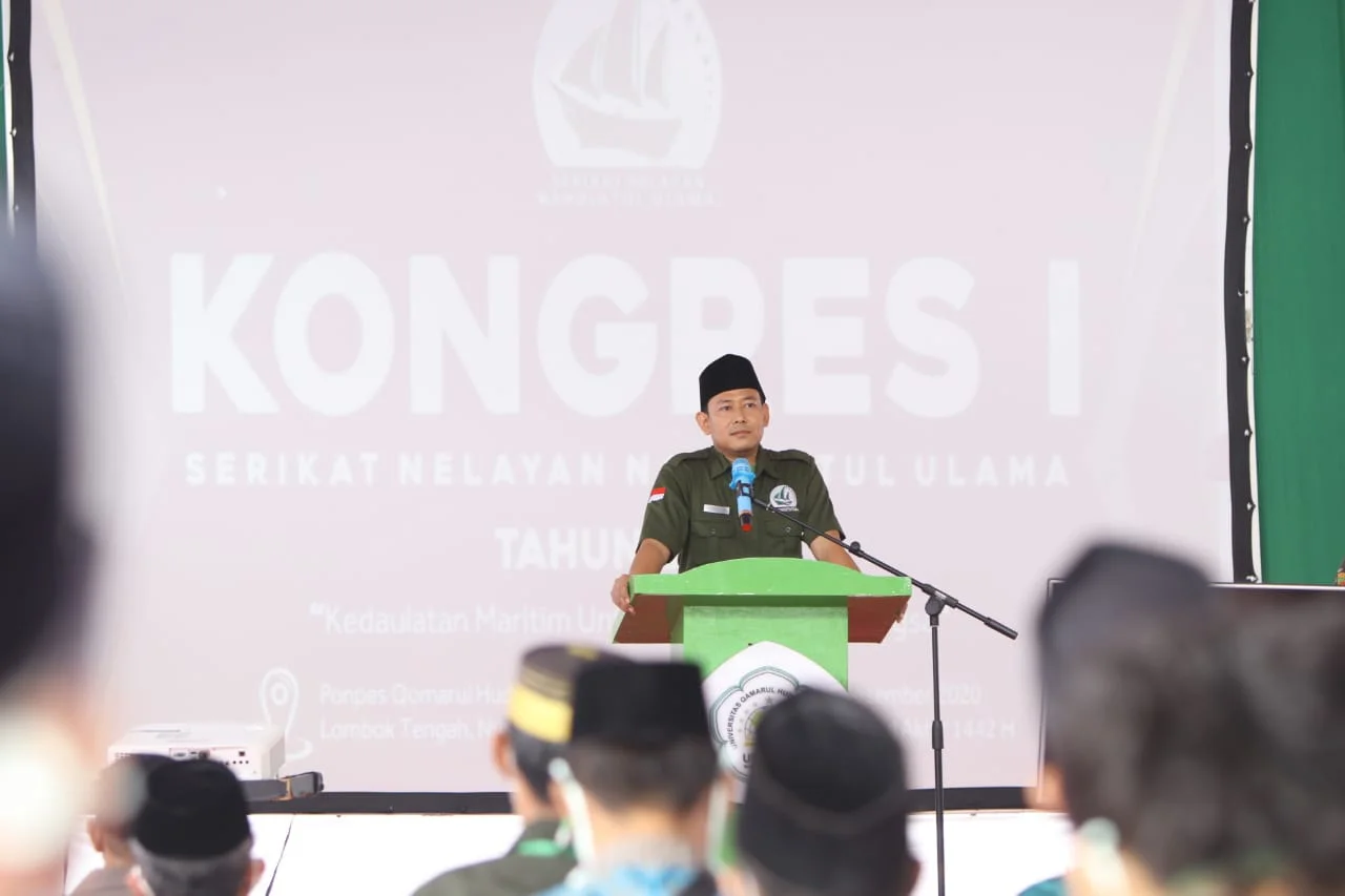 Kongres perdana Serikat Nelayan Nahdlatul Ulama (SNNU) secara virtual, Senin 14 Desember 2020