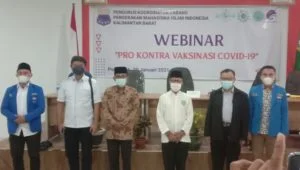 PMII Kalbar Gelar Webinar Pro Kontra Vaksinasi Covid-19