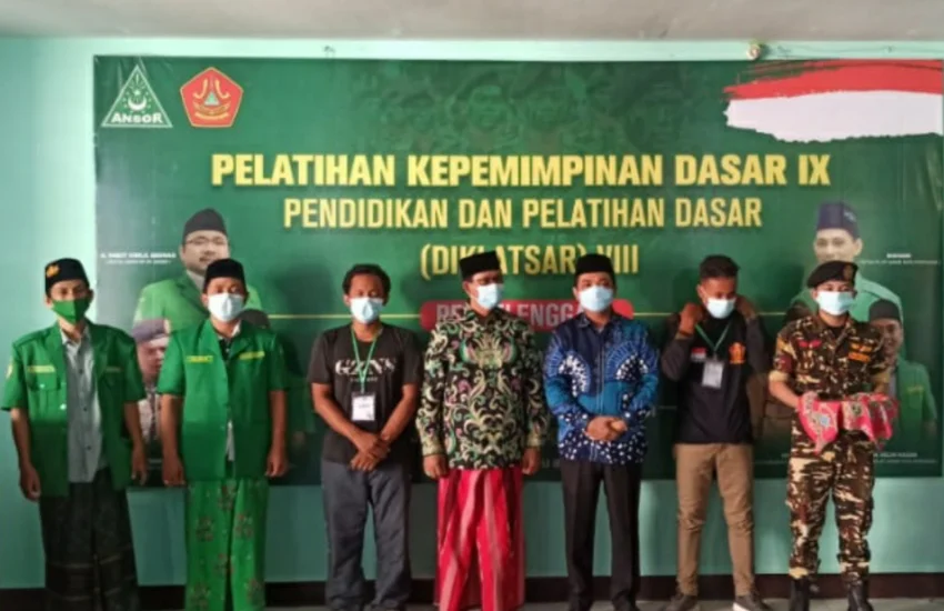 Wakil Walikota Bahasan Buka Secara Resmi Acara PKD dan Diklatsar GP Ansor Pontianak.