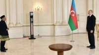 Dubes RI Serahkan Surat Kepercayaan ke Presiden Azerbaijan