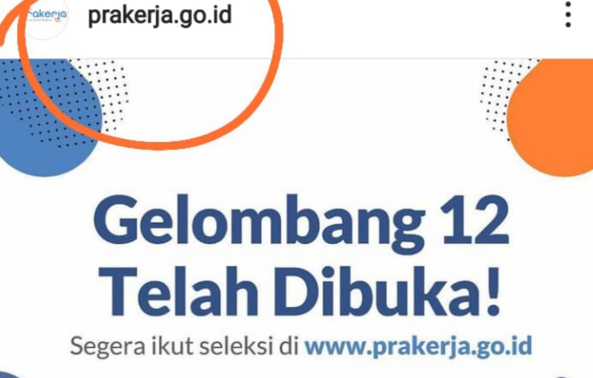 Cara Tahu lolos Kartu Prakerja Gelombang 12 atau tidak! login www.prakerja.go.id