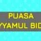 Berikut Niat Puasa Ayyamul Bidh, Jadwal Mulai 25-27 Februari 2021