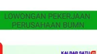 PT Nindya Karya Buka Lowongan Pekerjaan Lulusan S1 Semua Jurusan