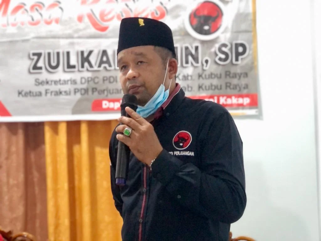 Anggota Dewan Perwakilan Rakyat (DPRD) dari Fraksi PDI Perjuangan, dapil 5 Kabupaten Kubu Raya, Zulkarnain melakukan penyerapan aspirasi masyarakat atau reses, di Kecamatan Kakap, Jumat 5 Februari 2021.