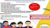 Lowongan kerja Alfamart