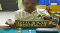 Polres Sambas Tangkap Residivis Narkoba