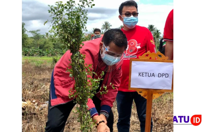 Lasarus Ajak Kader PDI Perjuangan Jadi Pelopor Penghijauan