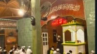 Wakil Bupati (Wabup) Kapuas Hulu Kalimantan Barat Wahyudi Hidayat saat Safari Ramadhan di Masjid Al-Mustawa Putussibau Utara Kapuas Hulu, Rabu malam 13 April 2021.