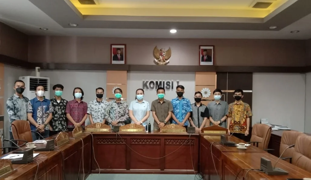 Pengurus Asrama Mahasiswa Landak Audiensi ke Ketua Komisi I DPRD Kalbar