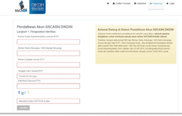 Cara Membuat Akun SSCASN Sekolah Kedinasan