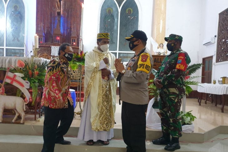 Kapolres jamin keamanan Hari Raya Paskah di Kapuas Hulu