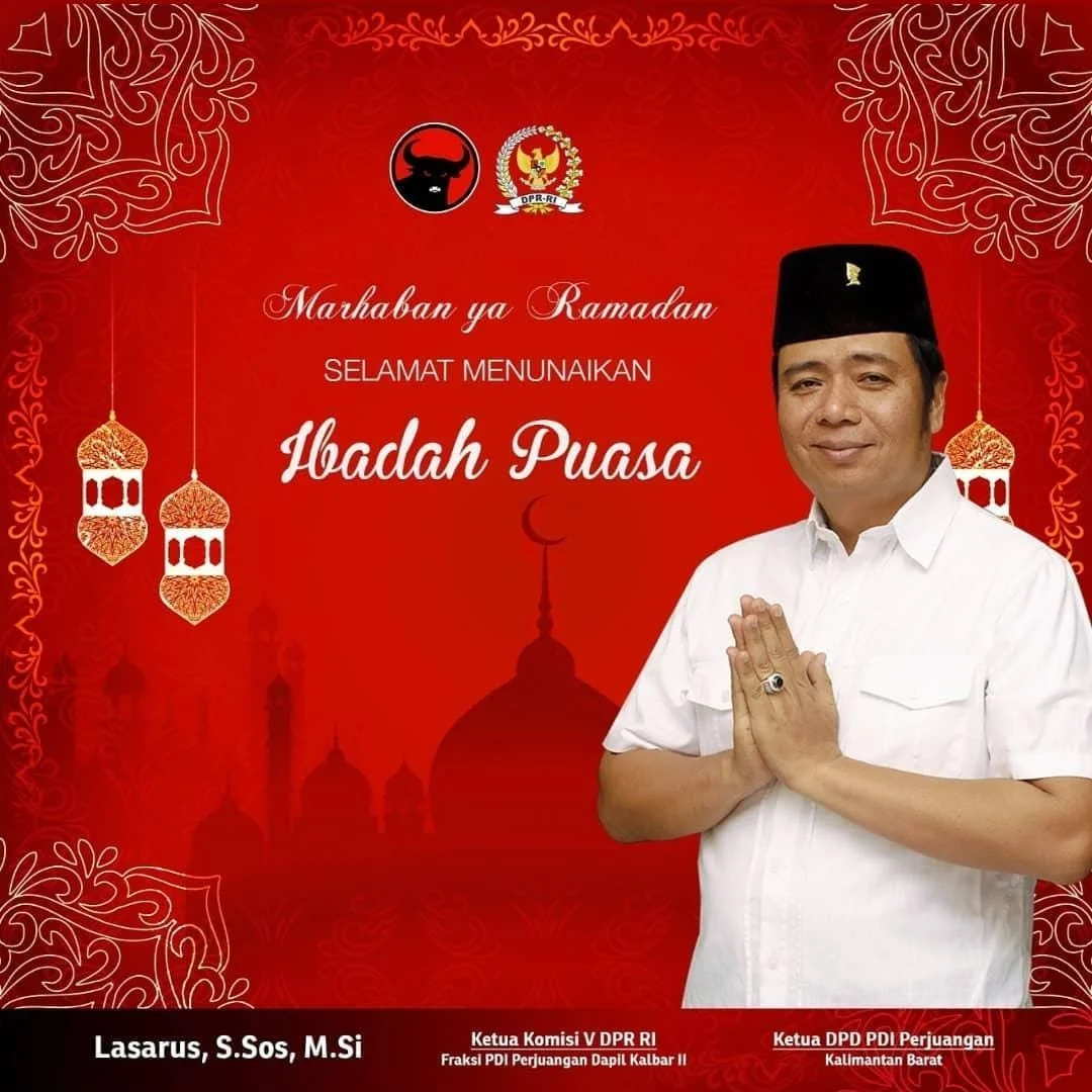 Ketua DPD PDI Perjuangan Kalimantan Barat, Lasarus