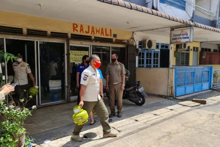 Razia Elpiji Subsidi di Warkop dan Laundry di Pontianak