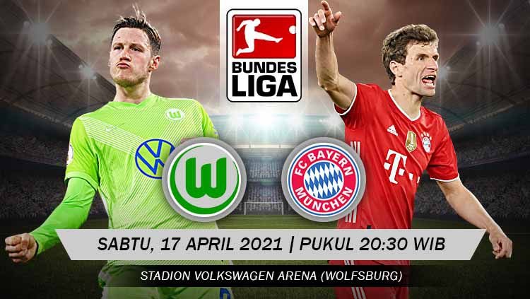 Prediksi Bayern Munchen VS Wolfsburg – Bundesliga 17 April 2021