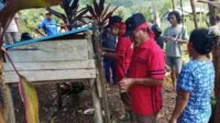 Dalam Rangka Membersihkan Desa, Masyarakat Desa Cipta Karya Gelar Ritual ‘Basamsam’