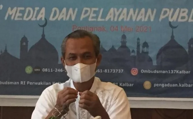 Kepala Perwakilan Ombudsman RI Provinsi Kalimantan Barat Agus Priyadi