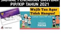 CARA Daftar PIP 2021 SD, SMP, SMA Bantuan Pendidikan Rp1 Juta