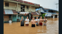 Sebanyak 80 Rumah Warga di Perbatasan Indonesia-Malaysia Terendam Banjir