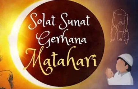 Niat Sholat Kusuf Gerhana Matahari Cincin Hari Ini 10 Juni 2021, Lengkap dengan Tata Caranya