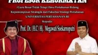 Lasarus Beri Selamat ke Megawati atas Gelar Profesor Kehormatan